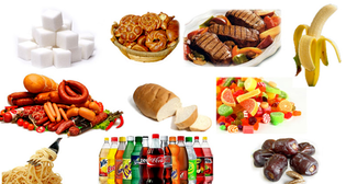 Elimina da dieta os alimentos cun alto índice glicémico